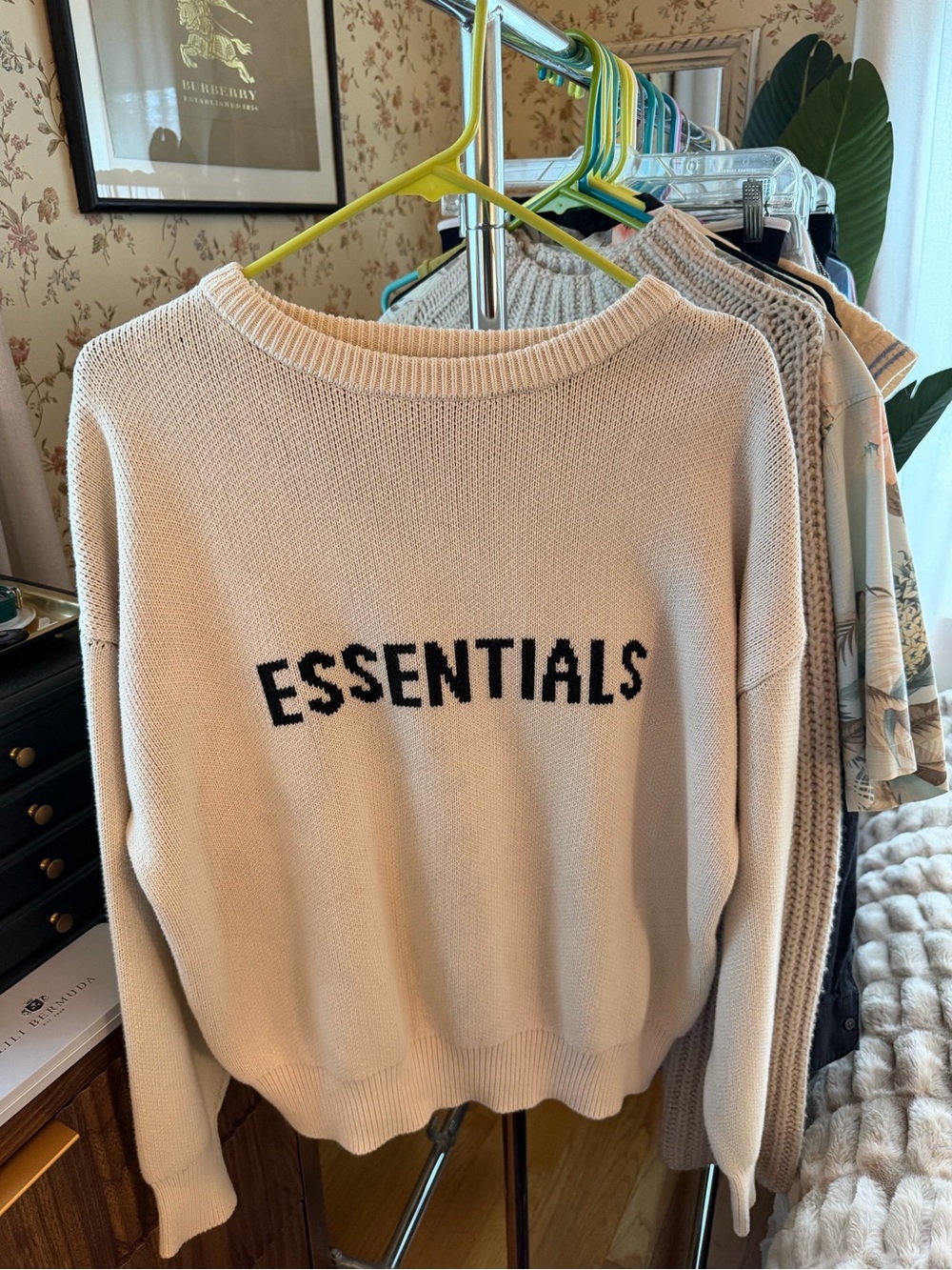 Essentials Knit Crewneck Sz S